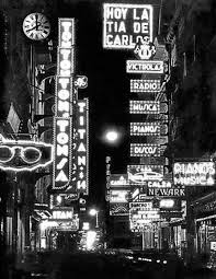 Buenos Aires de noche hacia 1940