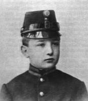 Atribulado cadete austrohúngaro